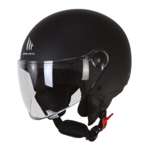 ШЛЕМ MT OF501B STREET S SOLID A1 MATT BLACK